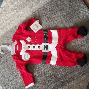 New with tags, newborn Santa outfit